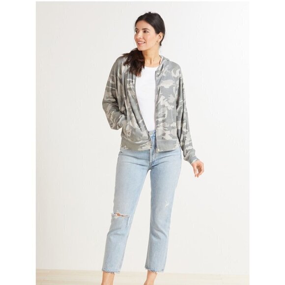 Chaser Camo Dolman Zip Up XS - Picture 2 of 7